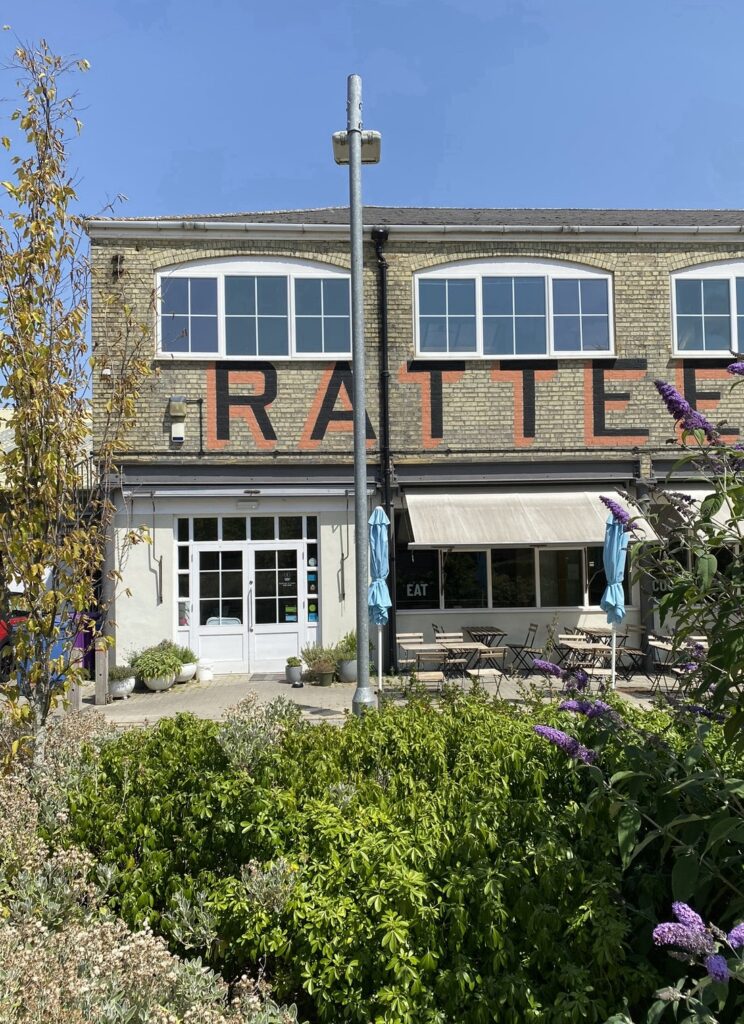 The Ratte & Kett Building in Cambridge is now a cookery school and the new residency for Chez Amelie Cafe, Purbeck Road.